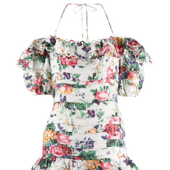 ZIMMERMANN 
Allia floral print mini dress - Picture 5 of 8